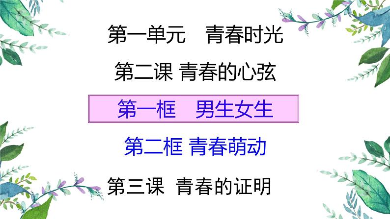 2021-2022学年部编版道德与法治七年级下册 2.1 男生女生课件（27张PPT）第5页