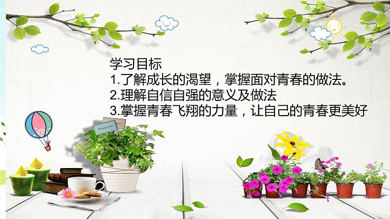 2021-2022学年部编版道德与法治七年级下册 3.1 青春飞扬课件（15张PPT）第2页