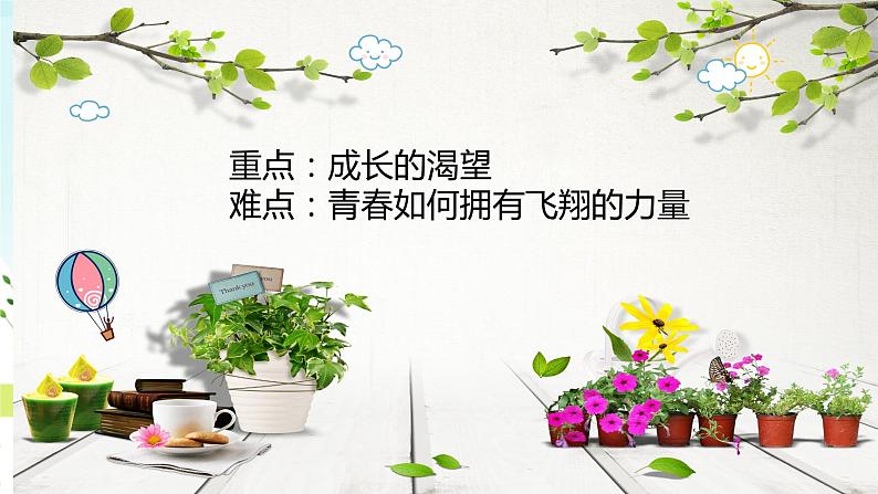 2021-2022学年部编版道德与法治七年级下册 3.1 青春飞扬课件（15张PPT）第3页