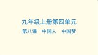 中考道德与法治总复习九年级上册第四单元-第八课PPT课件