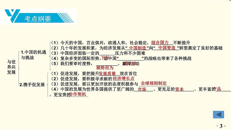 中考道德与法治总复习九年级下册第二单元-第四课PPT课件04