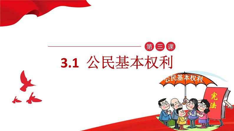 3.1公民基本权利课件2021-2022学年部编版道德与法治八年级下册第2页