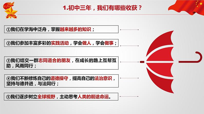 2021-2022 统编版九年级下册 7.1 回望成长 课件 （59张）第5页