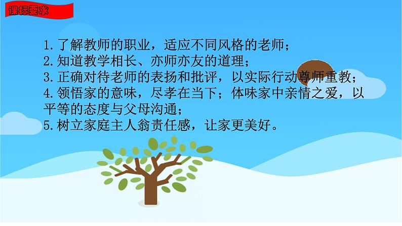 专题八师长情谊课件-2022年中考道德与法治一轮基础复习第3页