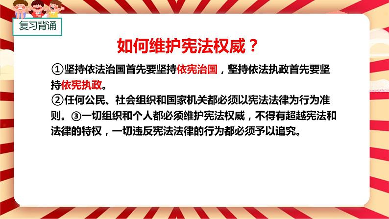 2.2加强宪法监督课件2021-2022学年部编版道德与法治八年级下册第1页