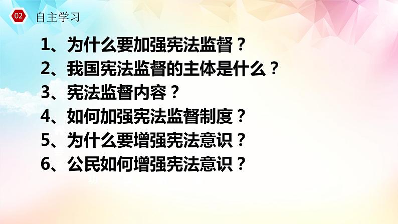 2021-2022学年统编版 八年级下册 2.2 加强宪法监督  课件（22张） (2)第3页