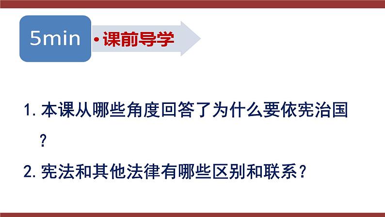 2021-2022学年统编版 八年级下册 2.1坚持依宪治国  课件（26张）第3页