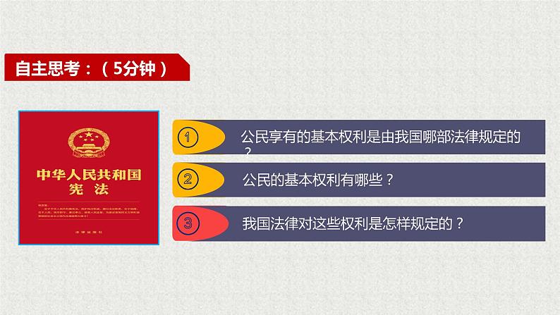 2021-2022学年统编版 八年级下册 3.1公民基本权利  课件（39张）第6页