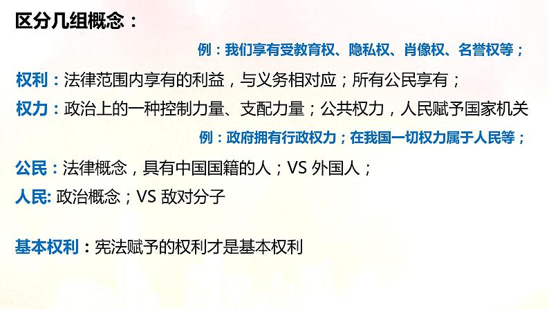 2021-2022学年统编版 八年级下册 3.1公民基本权利  课件（41张）第5页