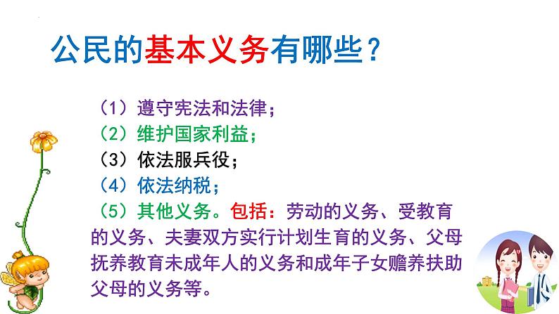 4.1公民基本义务课件2021-2022学年部编版道德与法治八年级下册第6页