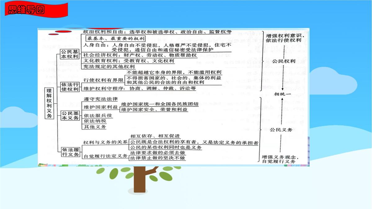八年级下册第二单元理解权利义务复习课件2022年中考道德与法治一轮复习第4页