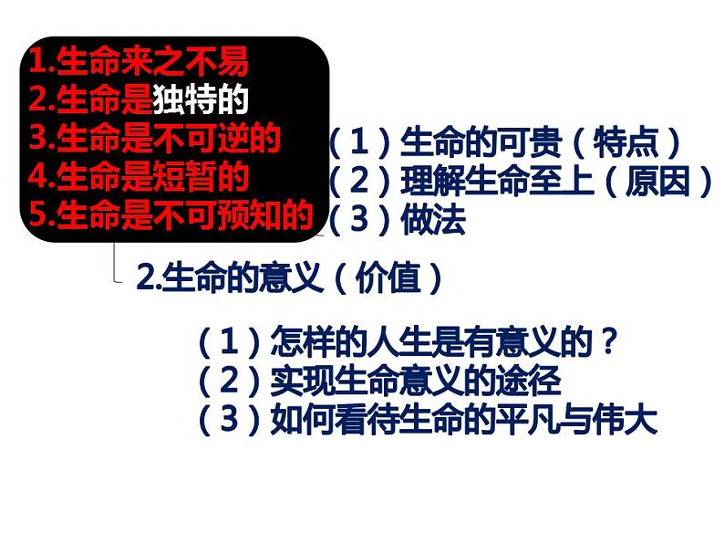 2022年中考道德与法治一轮复习课件专题一体悟生命，积极乐观第3页