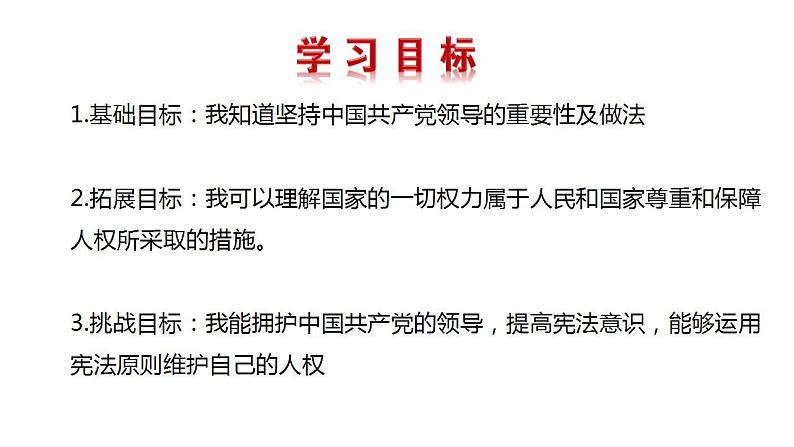 1.1党的主张和人民意志的统一课件2021-2022学年部编版道德与法治八年级下册第3页