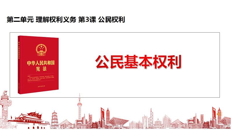 3.1公民基本权利课件2021-2022学年部编版道德与法治八年级下册第2页