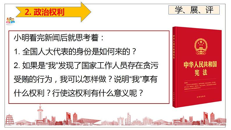 3.1公民基本权利课件2021-2022学年部编版道德与法治八年级下册第8页