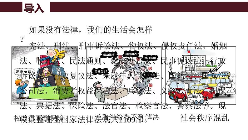 9.1生活需要法律课件2021-2022学年部编版道德与法治七年级下册第2页