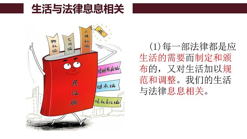 9.1生活需要法律课件2021-2022学年部编版道德与法治七年级下册第6页