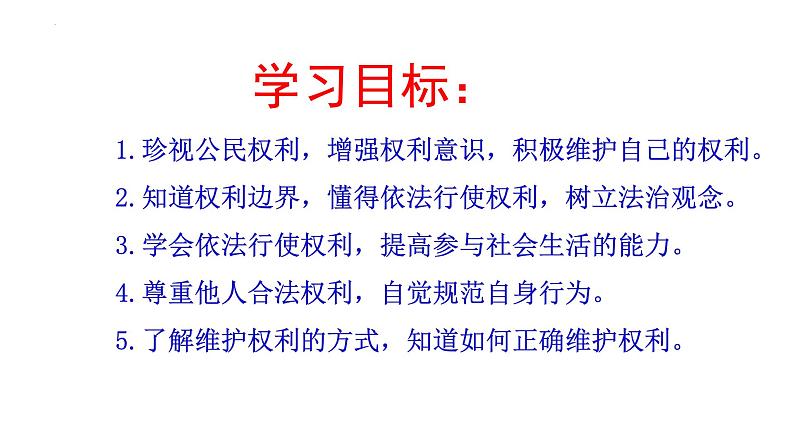 3.2依法行使权利课件2021-2022学年部编版道德与法治八年级下册04