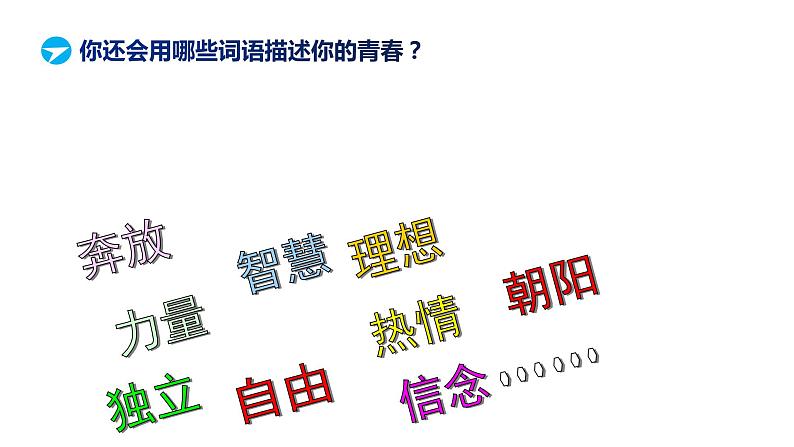 3.1青春飞扬课件2021-2022学年部编版道德与法治七年级下册第6页