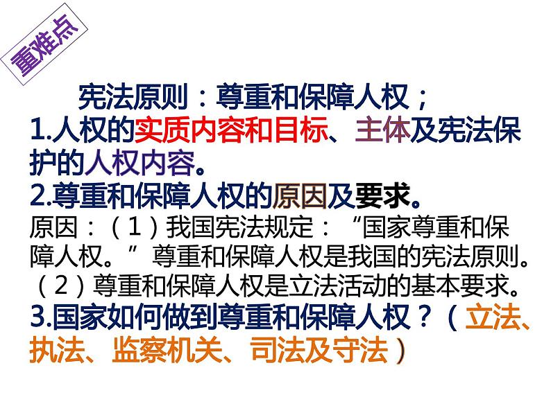 2022年中考道德与法治一轮复习第一讲宪法至上，依宪治国课件PPT第8页