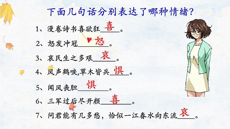 4.1青春的情绪课件2021-2022学年部编版道德与法治七年级下册 (1)第8页