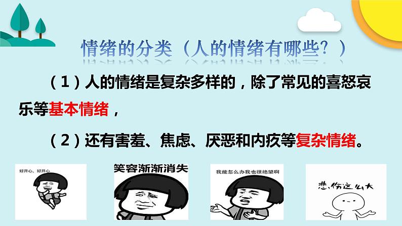 4.1青春的情绪课件2021-2022学年部编版道德与法治七年级下册 (1)第8页