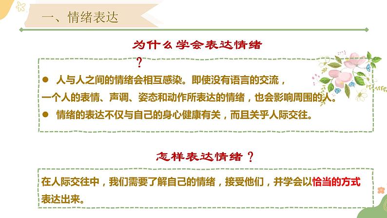 4.2情绪的管理课件2021-2022学年部编版道德与法治七年级下册06