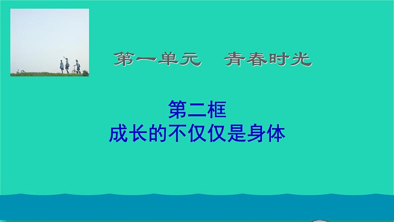 1.2成长不不仅仅是身体课件PPT第2页