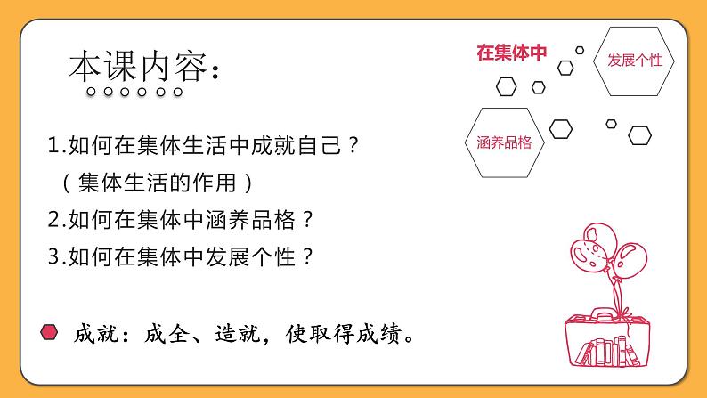 部编版七年级下册道德与法治《集体生活成就我》课件PPT第4页