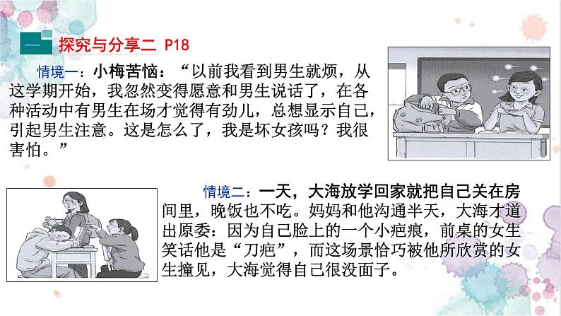 2.2 青春萌动课件PPT第7页