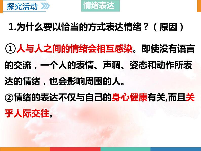 4.2  情绪的管理课件2021-2022学年部编版道德与法治七年级下册第5页