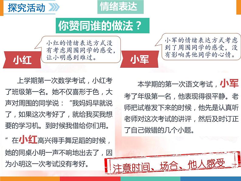 4.2  情绪的管理课件2021-2022学年部编版道德与法治七年级下册第6页