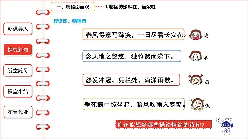 4.1青春的情绪课件2021-2022学年部编版道德与法治七年级下册07