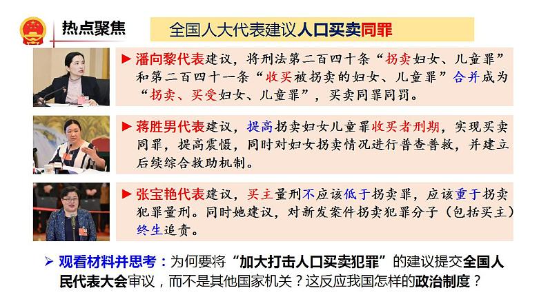 5.1根本政治制度课件2021-2022学年部编版道德与法治八年级下册第1页