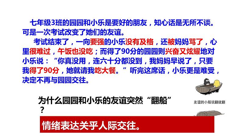 4.2  情绪的管理 课件2021-2022学年部编版道德与法治七年级下册第8页