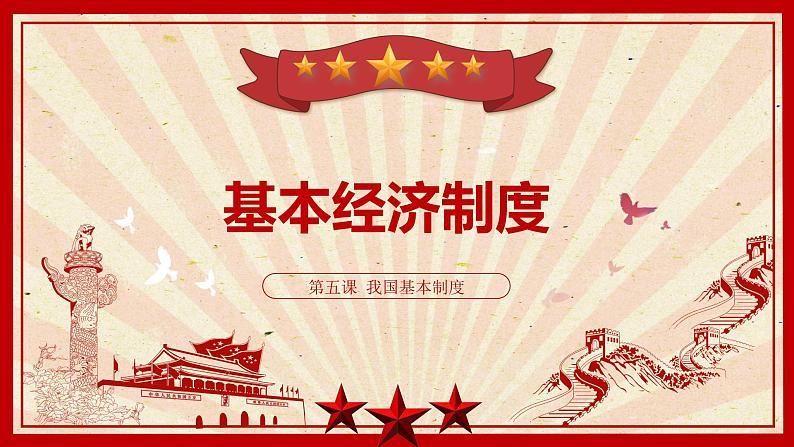 5.3基本经济制度课件2021-2022学年部编版道德与法治八年级下册 (1)第1页