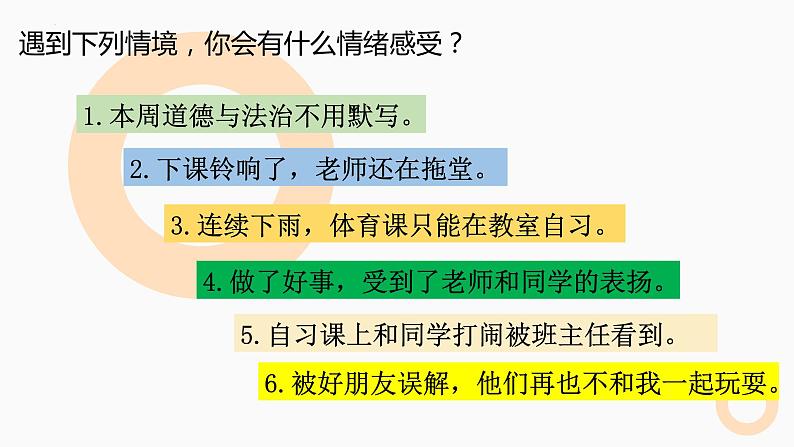 4.1青春的情绪课件2021-2022学年部编版道德与法治七年级下册第6页