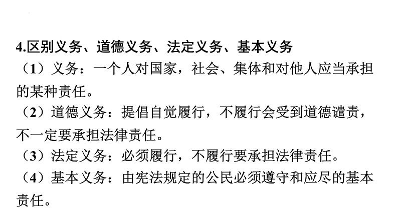 2022年广东省中考道德与法治一轮总复习正确行使权利自觉履行义务课件第6页