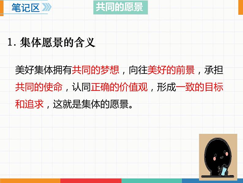 2021-2022学年统编版道德与法治七年级下册 8.1憧憬美好集体课件（23张）第6页