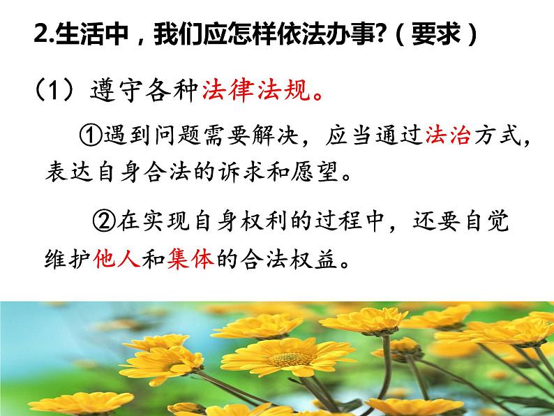 2021-2022学年统编版道德与法治七年级下册 10.2我们与法律同行课件（26张）第7页