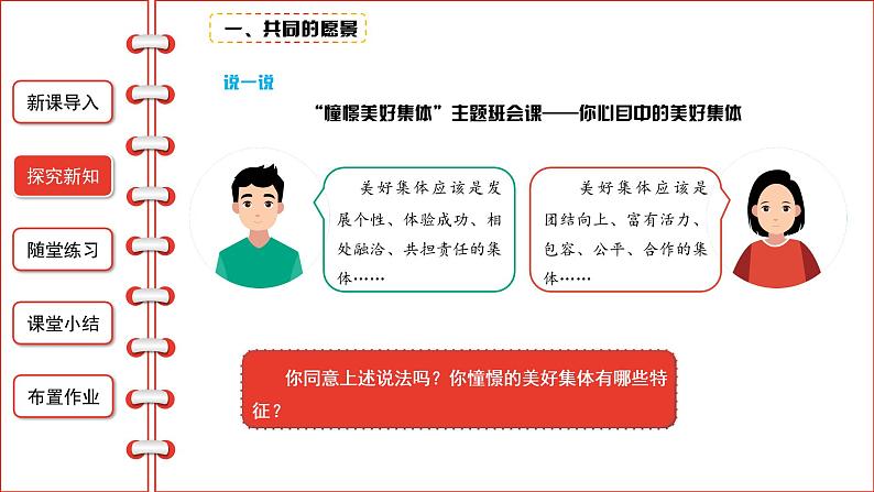 2021-2022学年统编版道德与法治七年级下册 8.1憧憬美好集体课件（26张）04