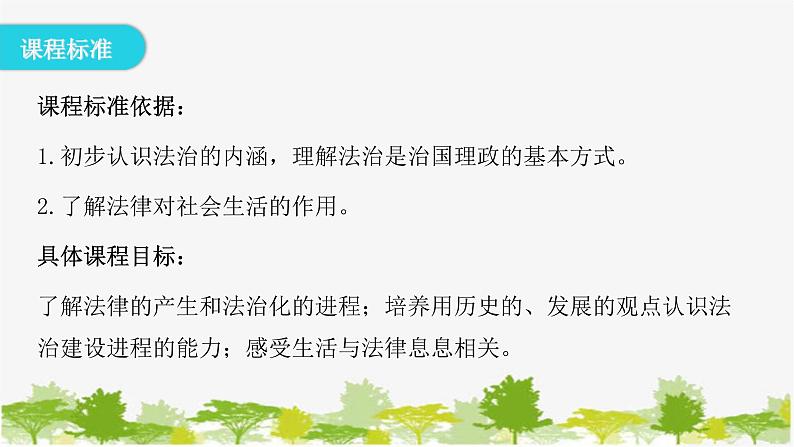 2021-2022学年统编版道德与法治七年级下册 9.1 生活需要法律 学案课件 (24张)03