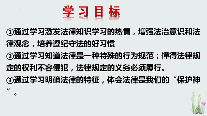 2021-2022学年统编版道德与法治七年级下册 9.2法律保障生活 课件（39张）04