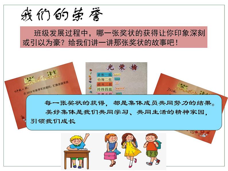 2021-2022学年统编版道德与法治七年级下册 8.1憧憬美好集体  课件（23张）第8页