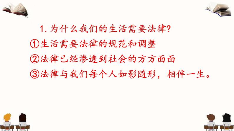 2021-2022学年统编版道德与法治七年级下册 9.2法律保障生活课件（33张）08
