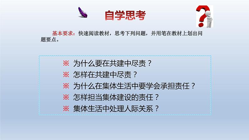 2021-2022学年统编版道德与法治七年级下册 8.2我与集体共成长课件（43张）第2页