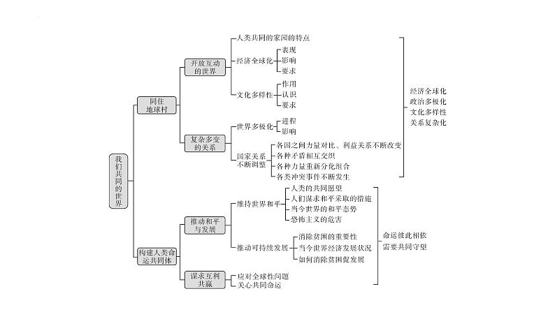 2022年广东省广州市中考道德与法治考点一轮复习课件专题九　我们共同的世界　走向未来的少年07