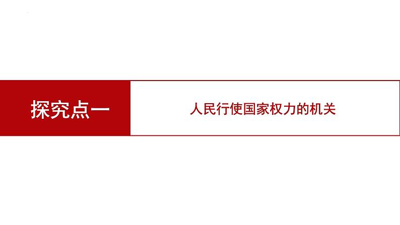 6.1国家权力机关课件2021-2022学年部编版道德与法治八年级下册06