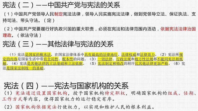 2021-2022学年部编版八年级下册道德与法治期中考试知识点梳理——关键词法课件PPT第5页