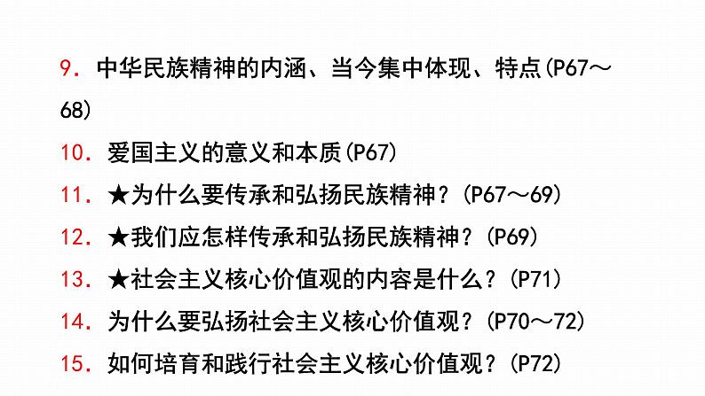 2022年人教部编版中考道德与法治一轮复习专题14文明与家园课件PPT07